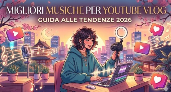 migliori musiche per vlog youtube