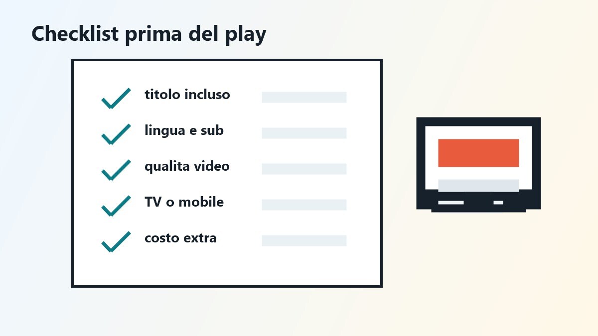 Checklist per scegliere film horror in streaming