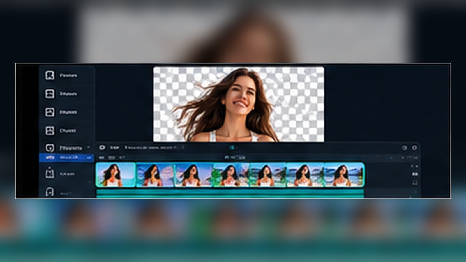 Confronto AI background remover green screen e maschera manuale