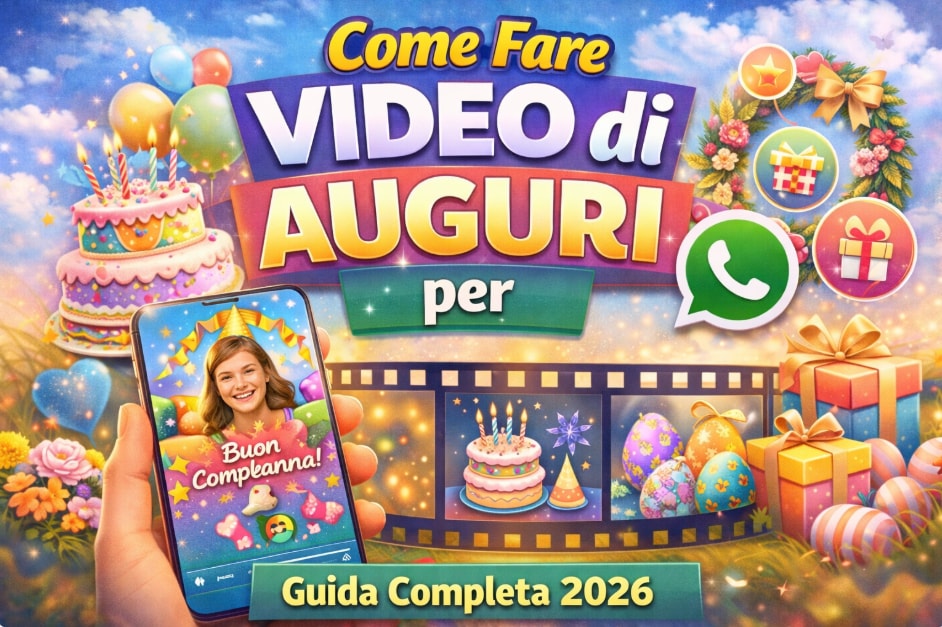 fare video compleanno per whatsapp