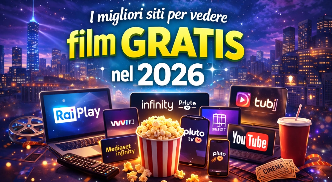 migliori siti web per guardare film nel 2026