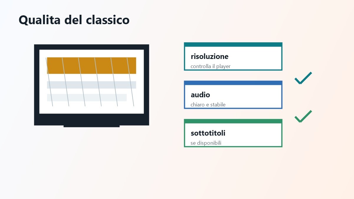 Matrice qualita per guardare film classici gratis online