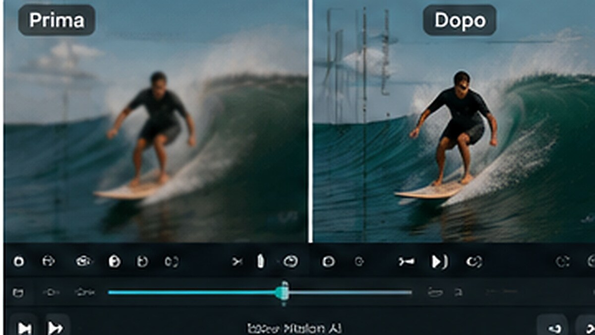 Optical Flow e AI Frame Interpolation per rallentare video