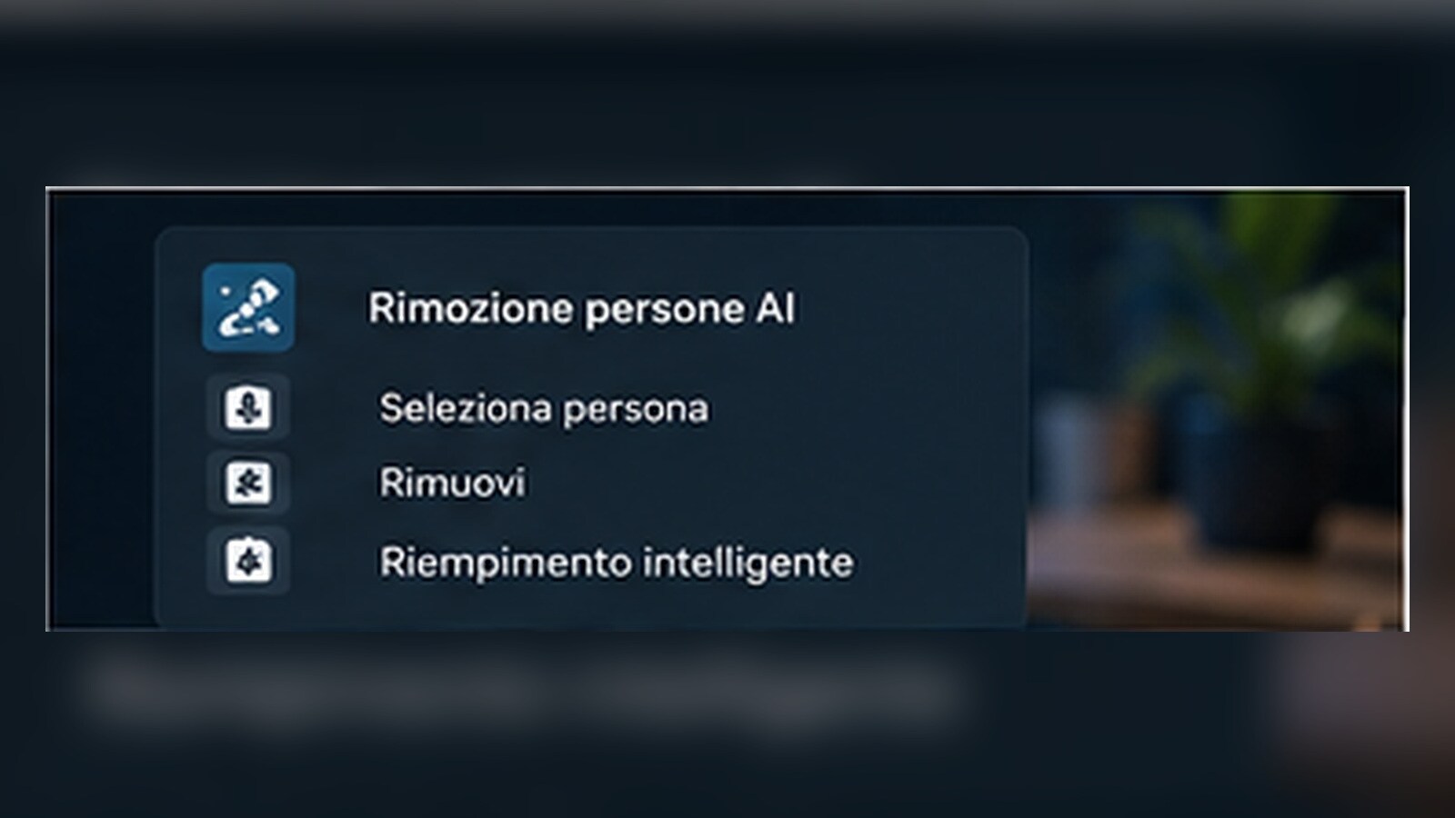 Workflow Filmora per selezionare tracciare e rimuovere una persona