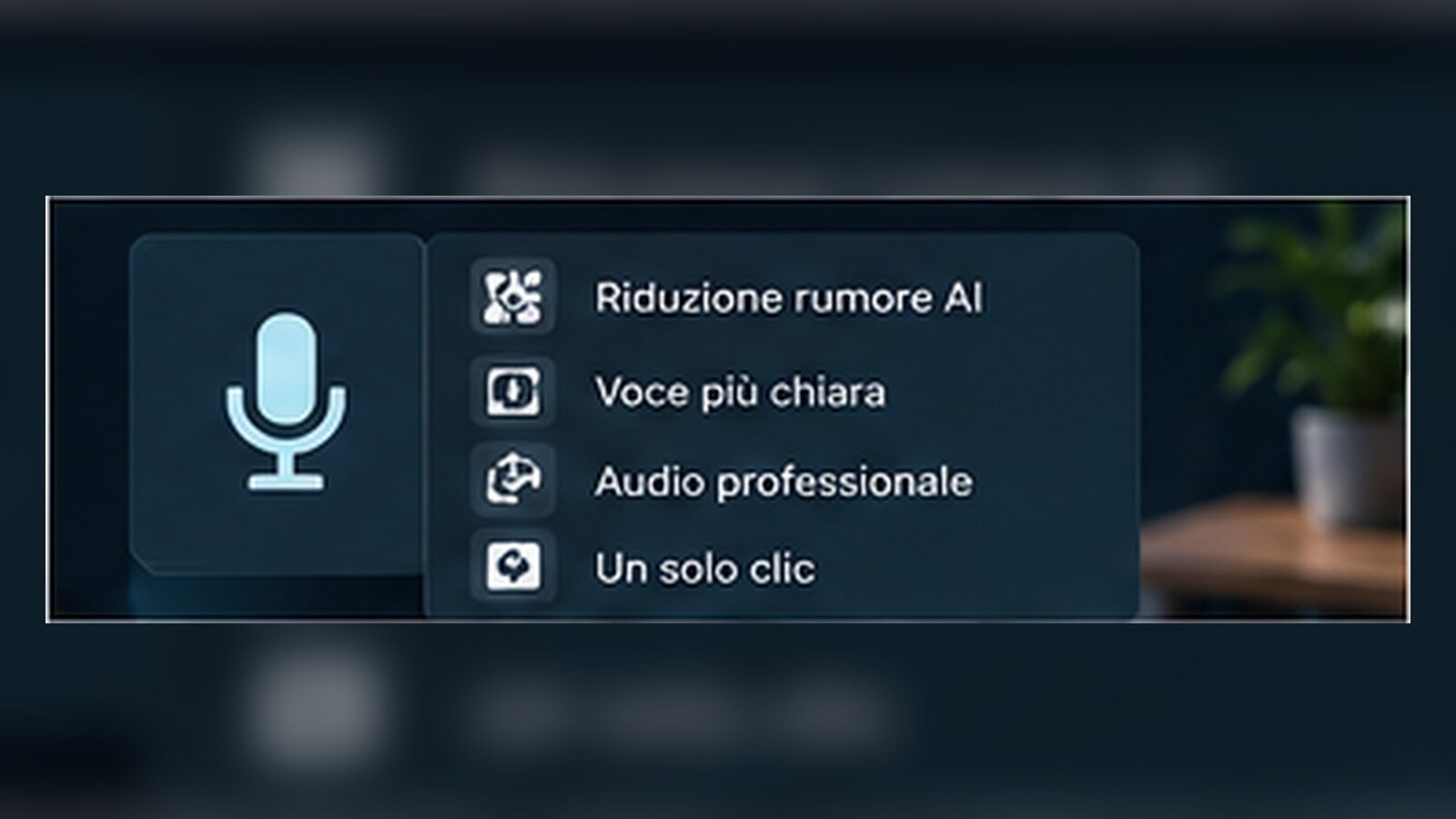 Workflow Filmora AI Audio Enhancer e denoise su timeline video
