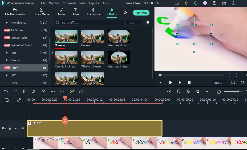 add filter to make video ad