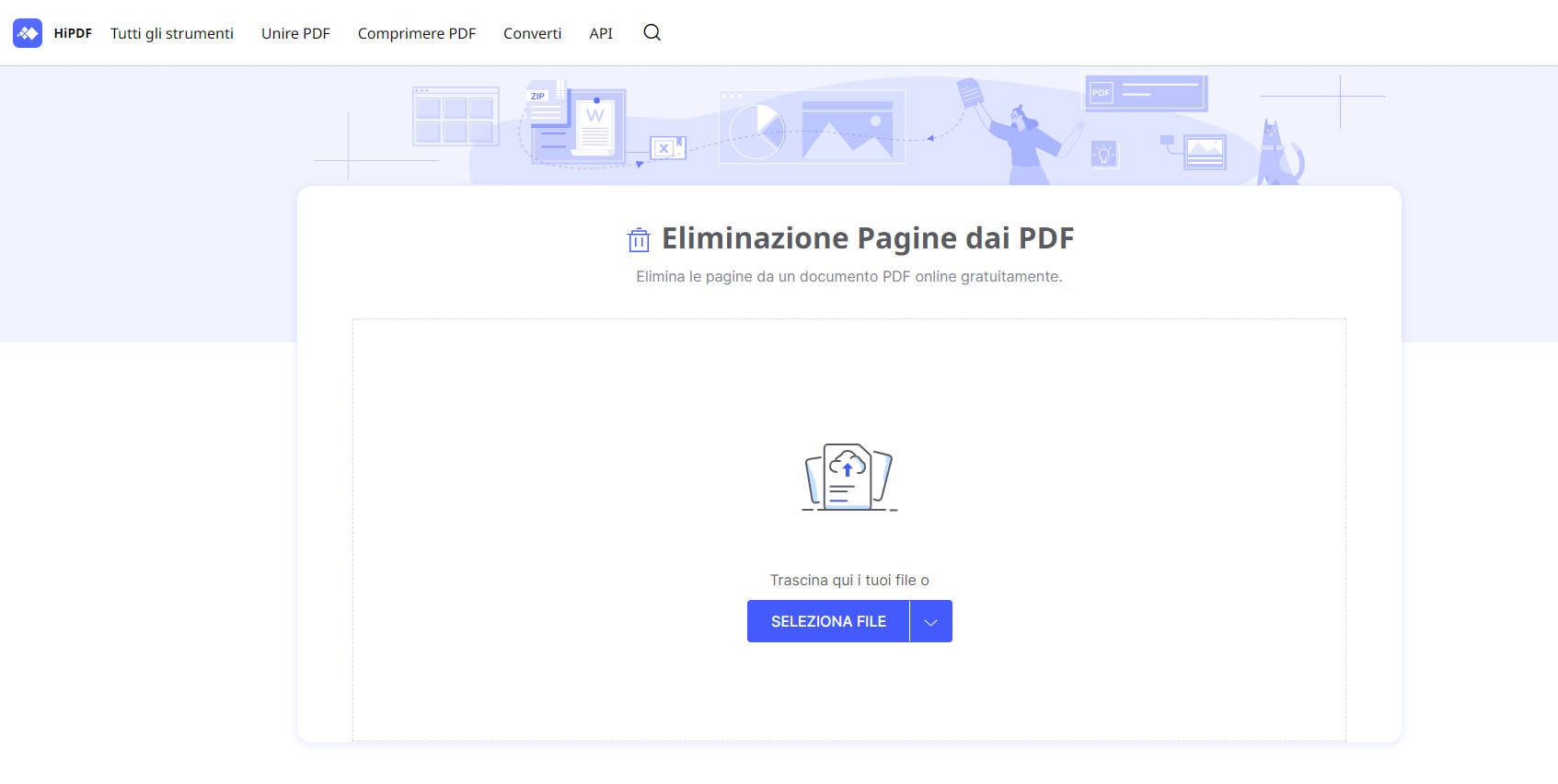 hipdf funzione