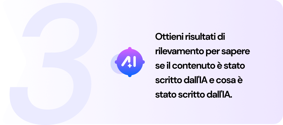 completa il rilevamento di pdf o testo ai