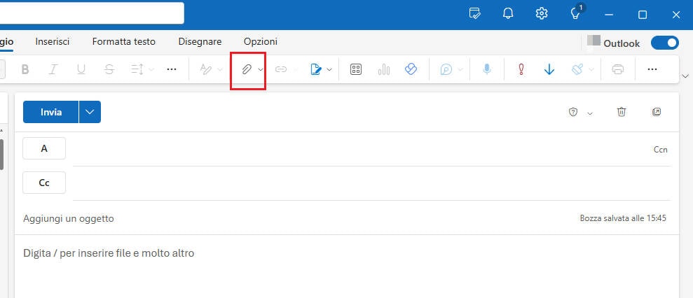 allegato email