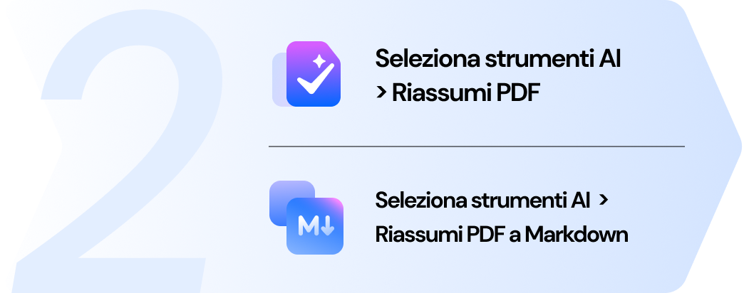 riassumi pdf