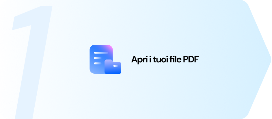 apri i file pdf