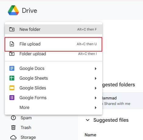 pdf in google slides