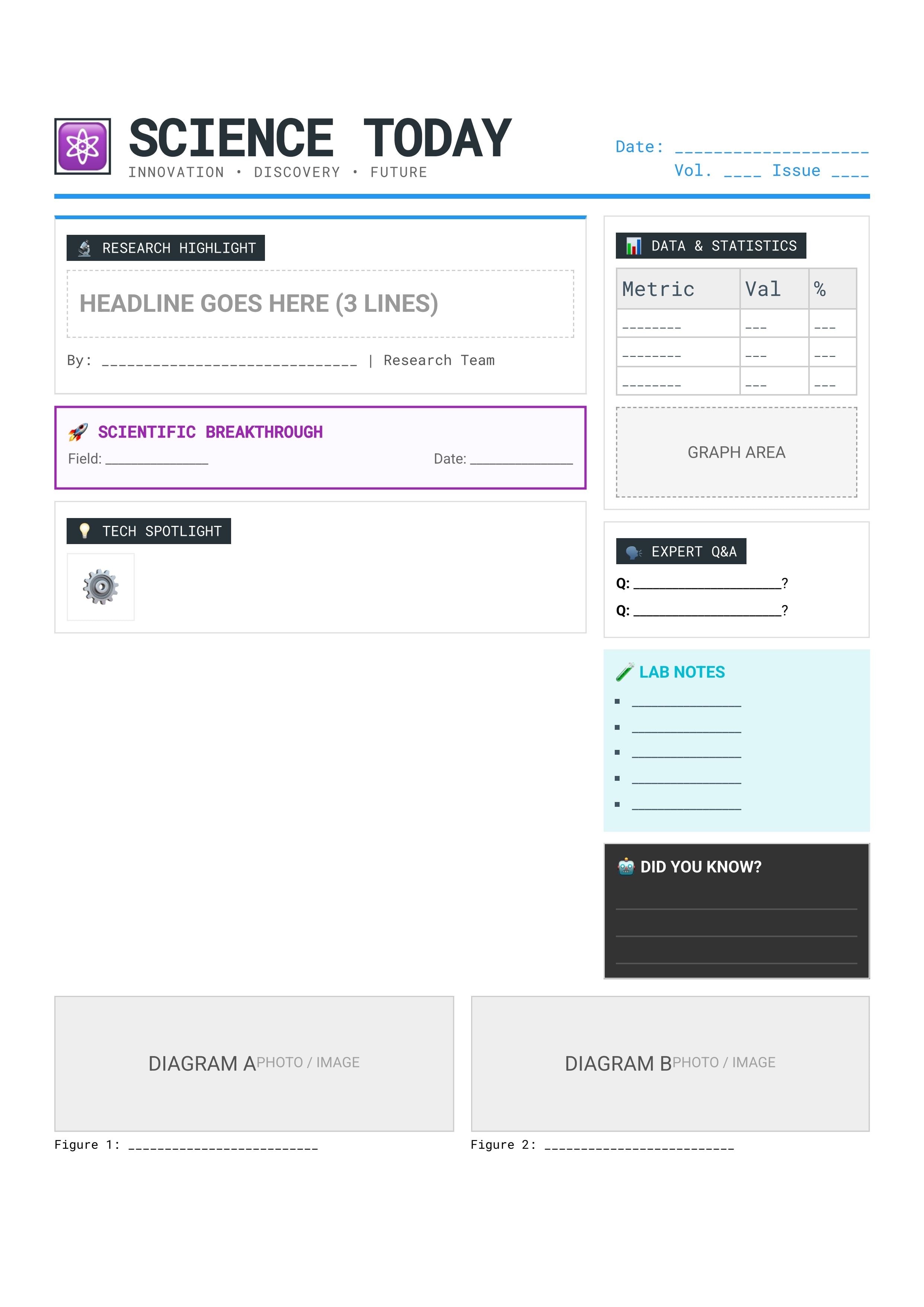 pagina di giornale vuota pdf