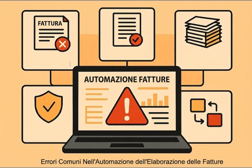 common mistakes during automated invoice processing