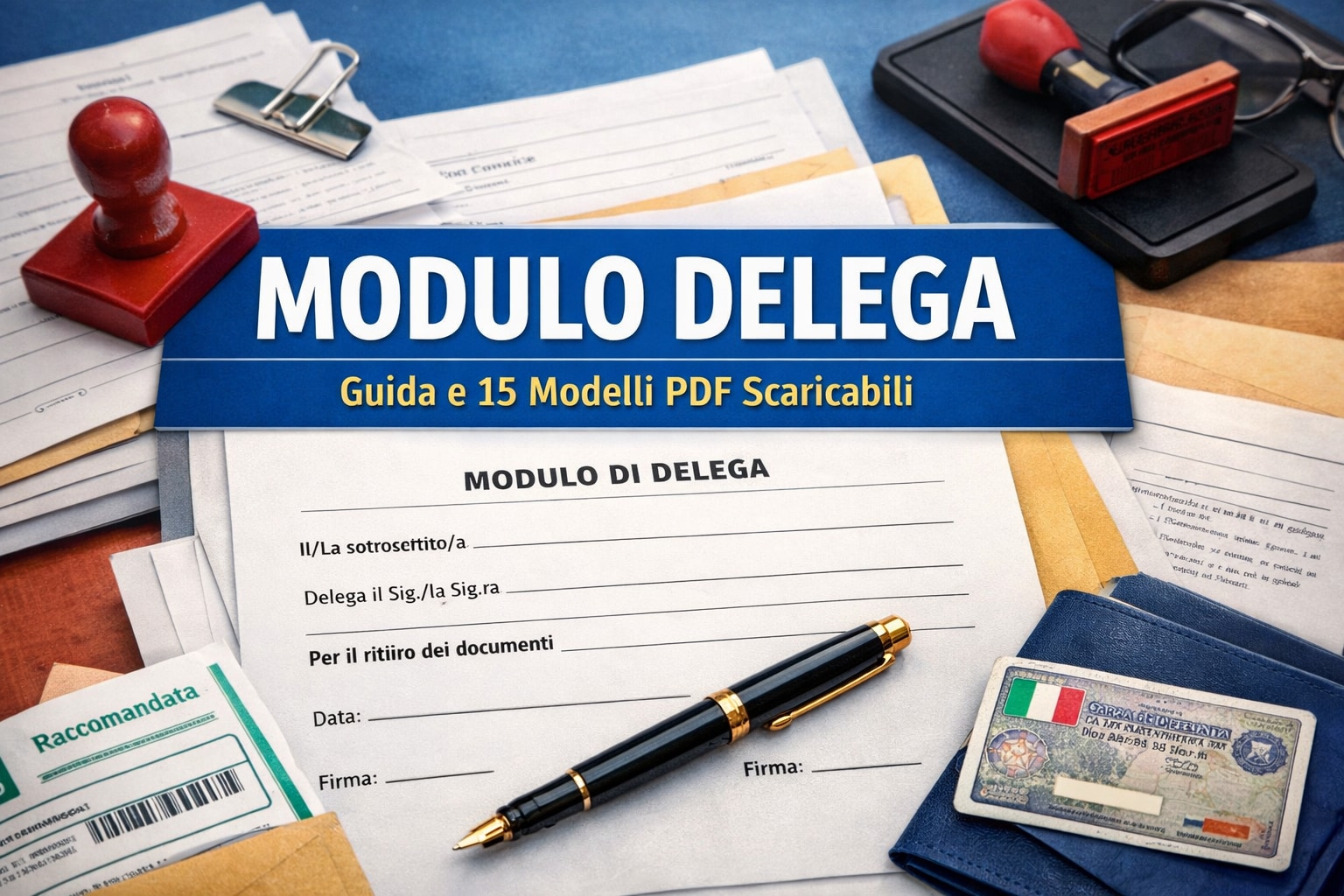 Modulo delega: cos’è, come si scrive e 5 modelli pronti