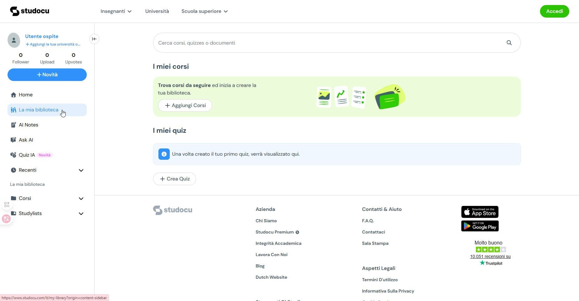 scaricare PDF da Studocu