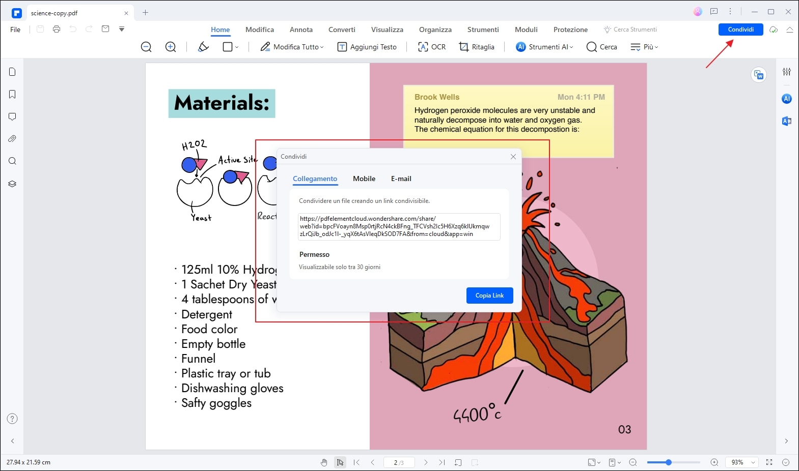 allega pdf a excel