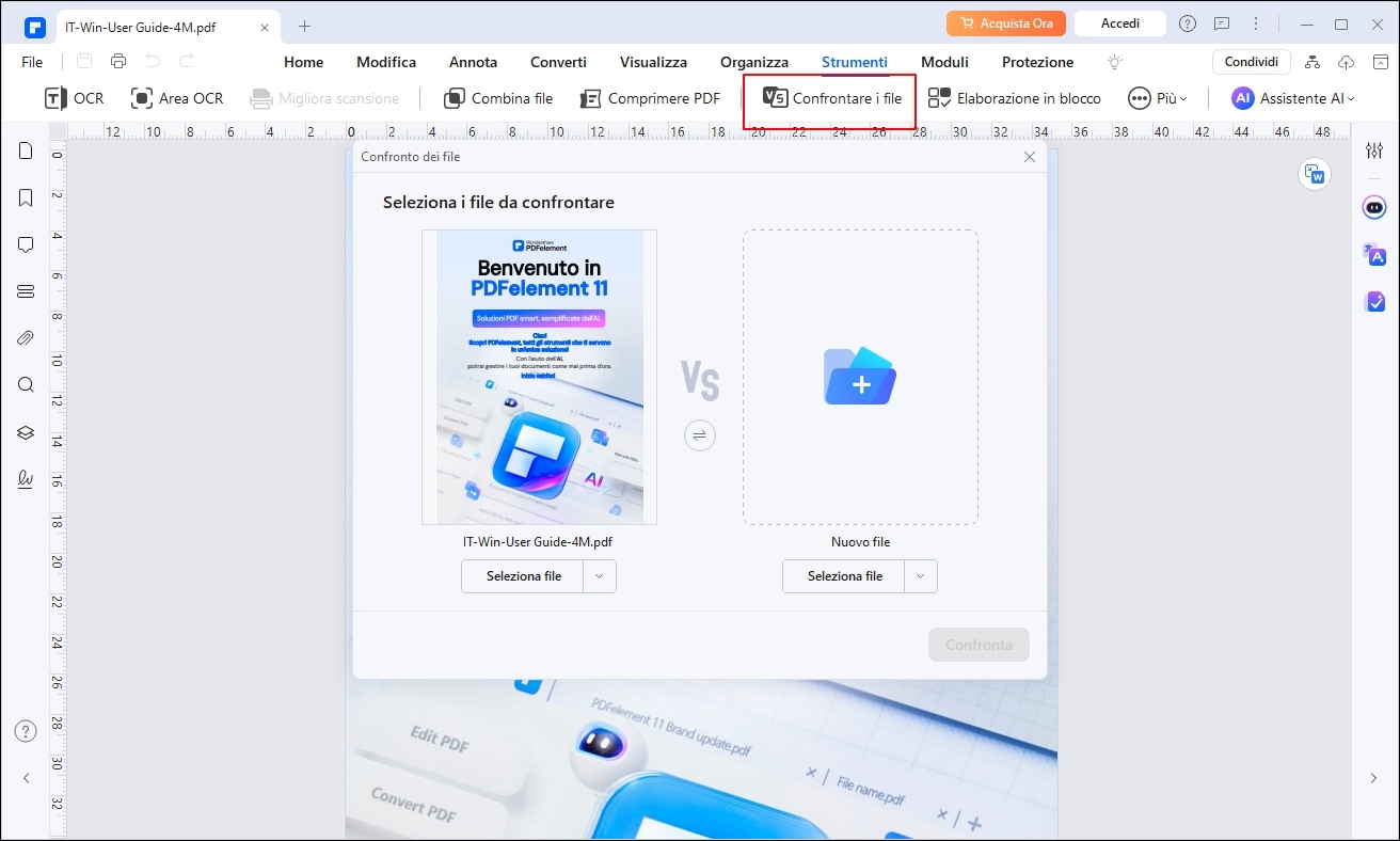 confrontare due pdf