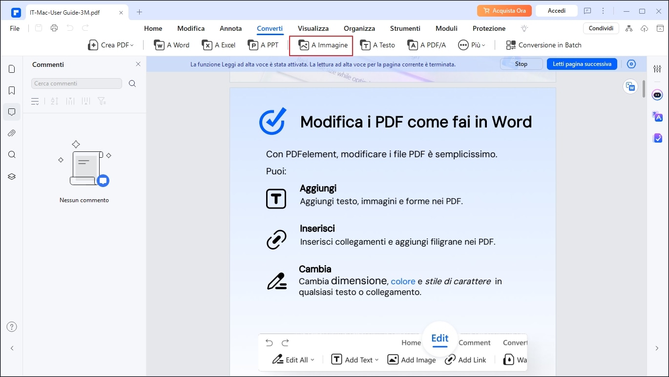 rendi il pdf non modificabile senza password