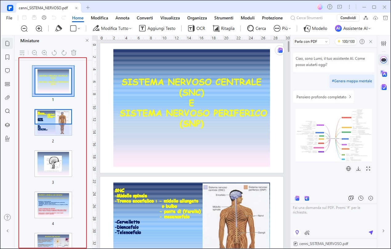 pdf to mindmap