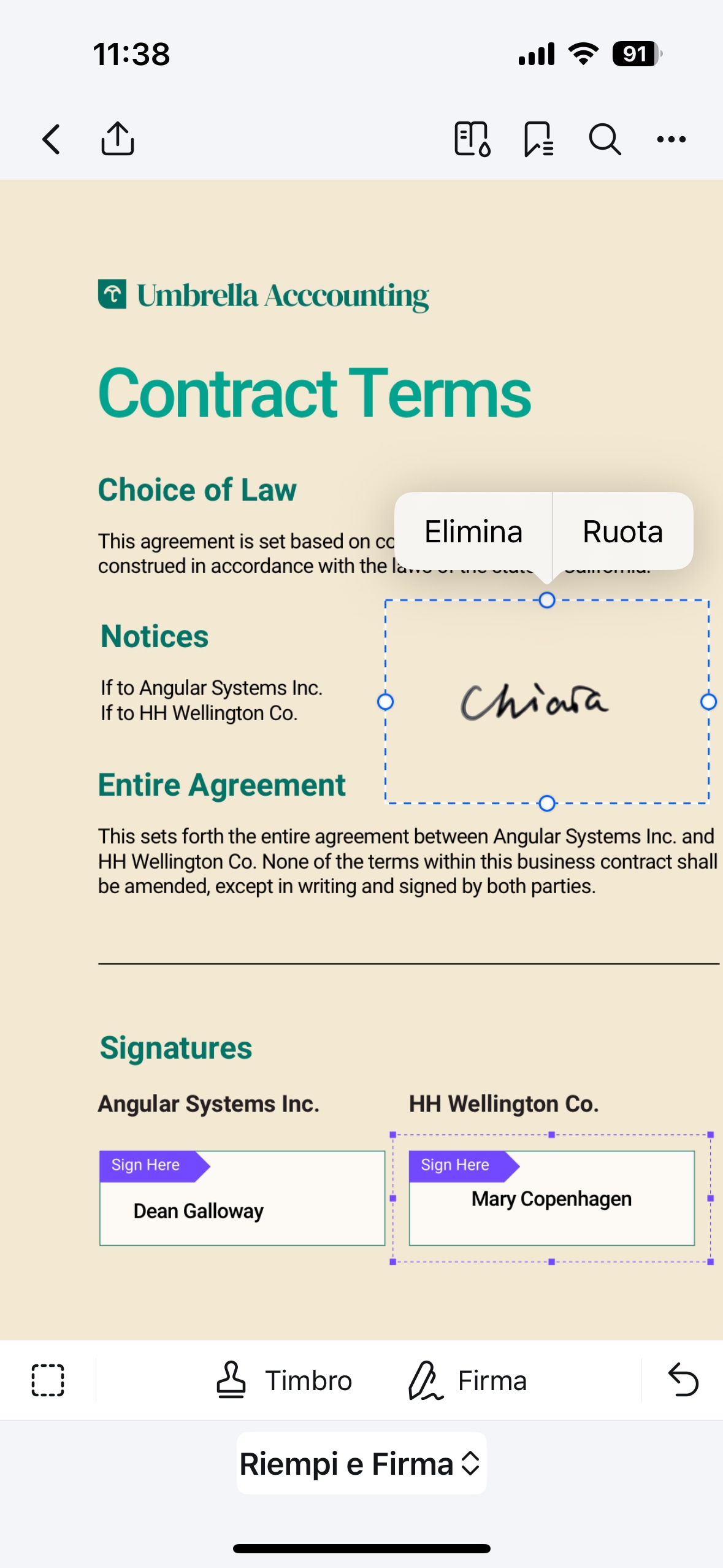 togliere firma digitale da pdf
