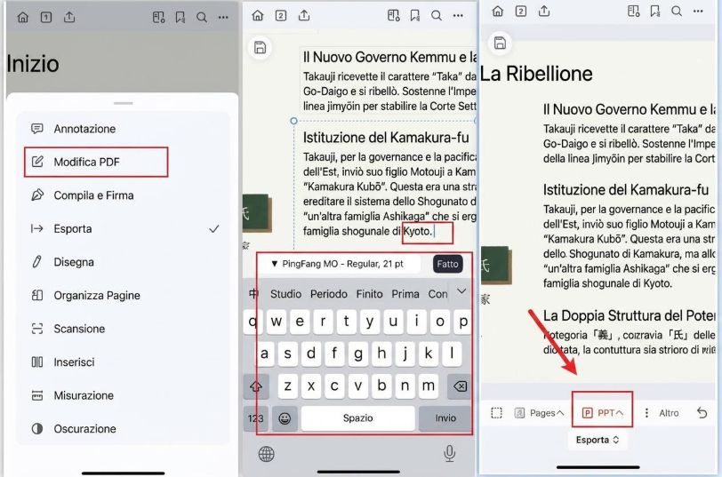 Converti le slide di NotebookLM in presentazioni PowerPoint modificabili.