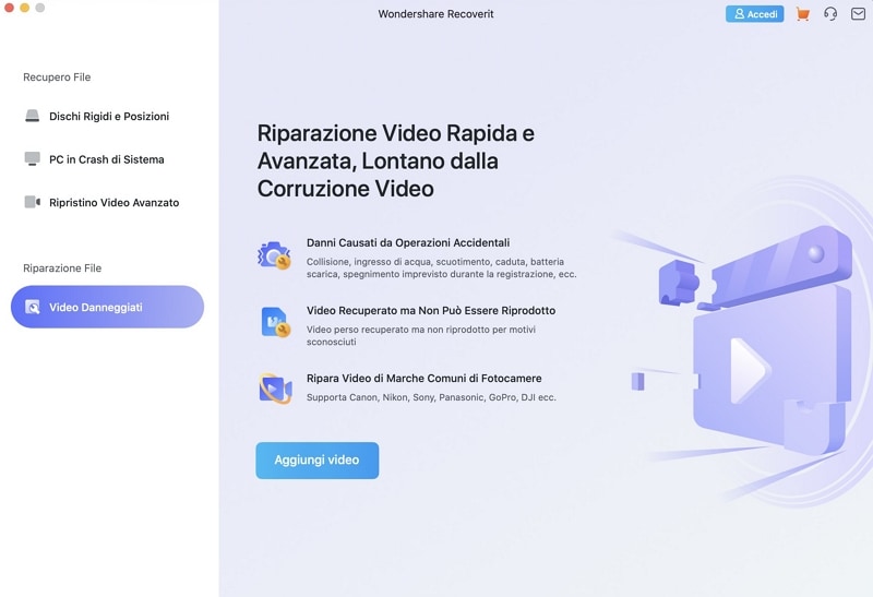 mac video repair add videos